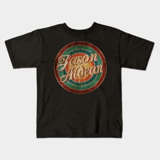 Circle Classic art - Jason Aldean Kids T-Shirt